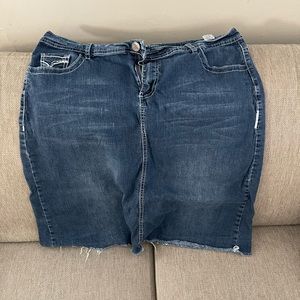 Denim skirt